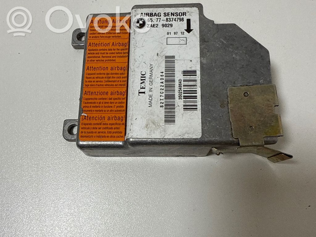 BMW 5 E39 Airbag control unit/module 