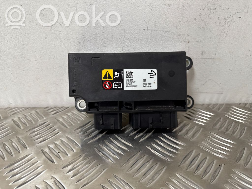 Opel Insignia A Airbag control unit/module 