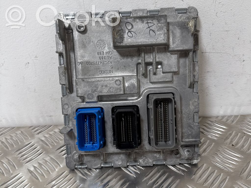 Opel Astra K Engine control unit/module 