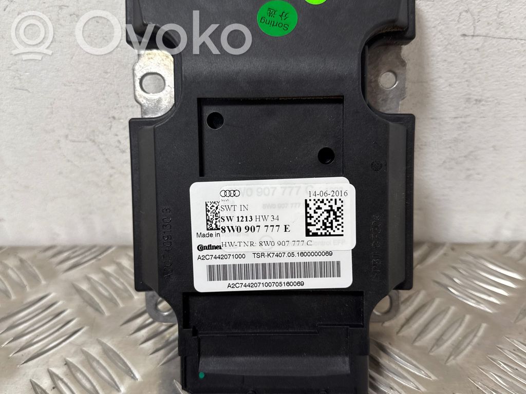 Module de commande suspension   8W0907777E,8W0907777C