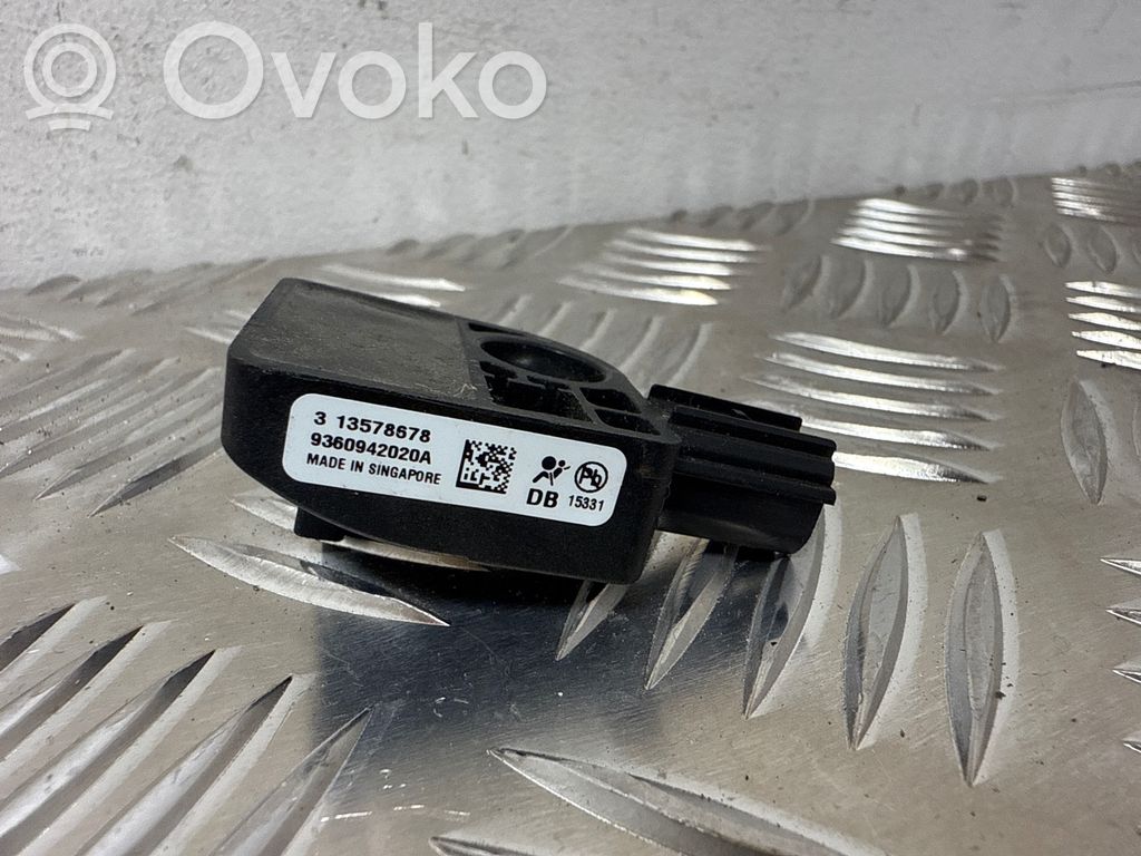 Opel Mokka Airbagsensor Crashsensor Drucksensor 