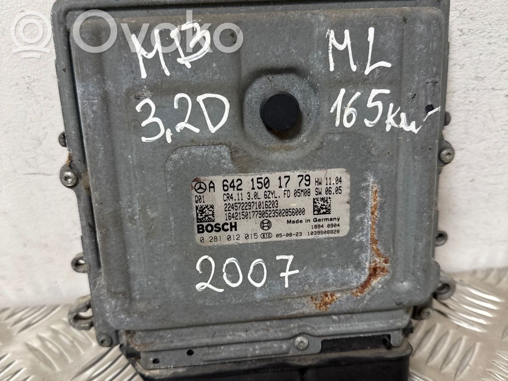 Mercedes-Benz ML W164 Engine control unit/module 