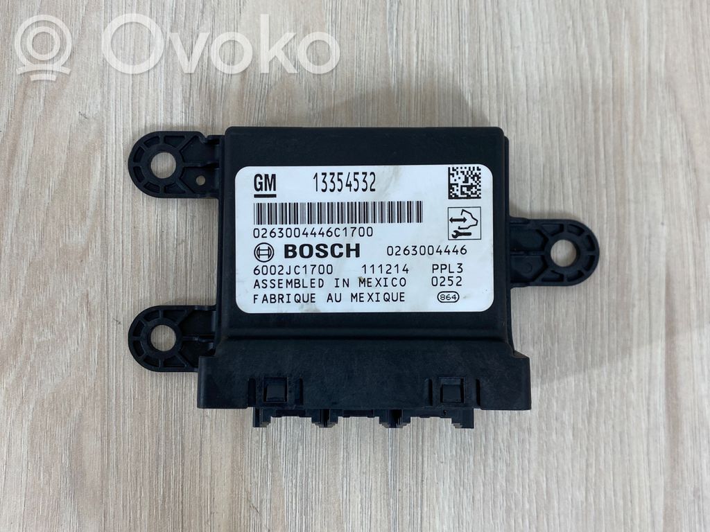 Parking PDC control unit/module   13354532,6002JC1700,111214,0263004446