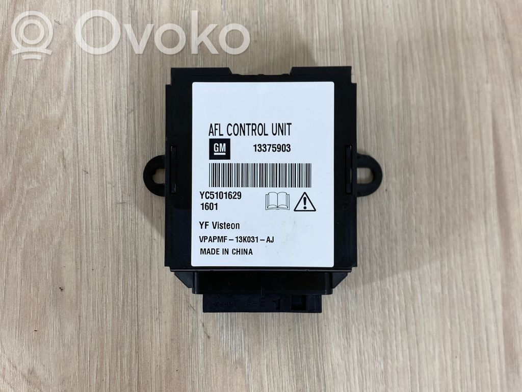 Opel Meriva B Autres unités de commande / modules 