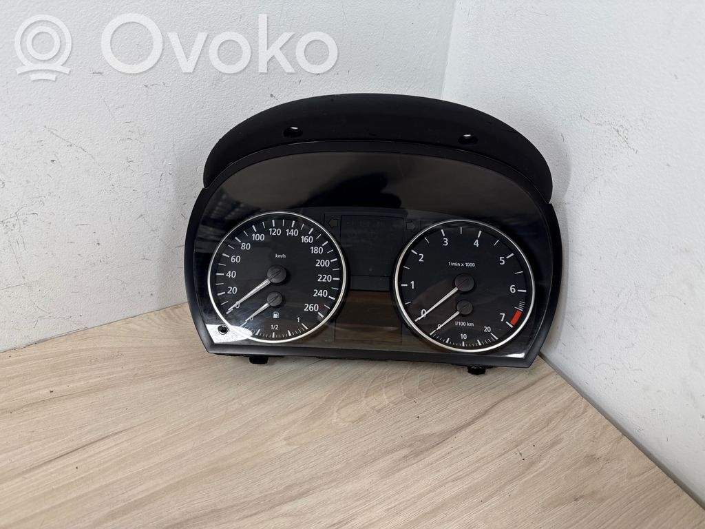 BMW 3 E90 E91 Speedometer (instrument cluster) 