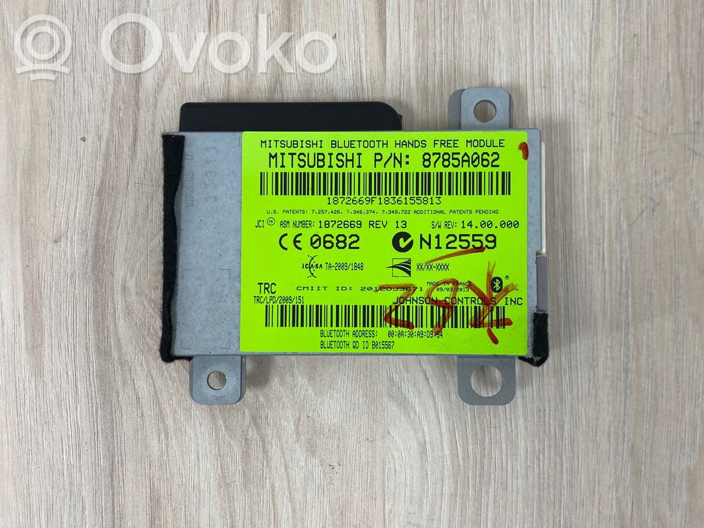 Bluetooth control unit module   8785A062,N12559,1872669