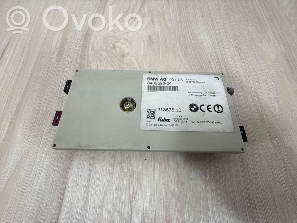 BMW X3 E83 Antenos stiprintuvas 