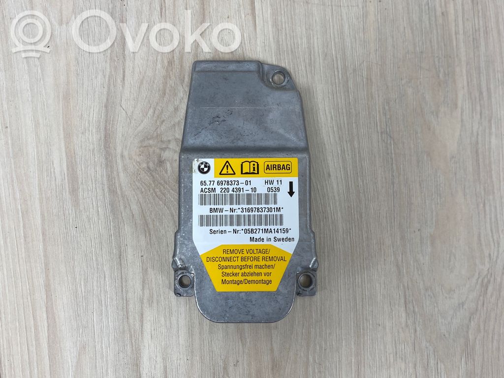 BMW 5 E60 E61 Airbag control unit/module 