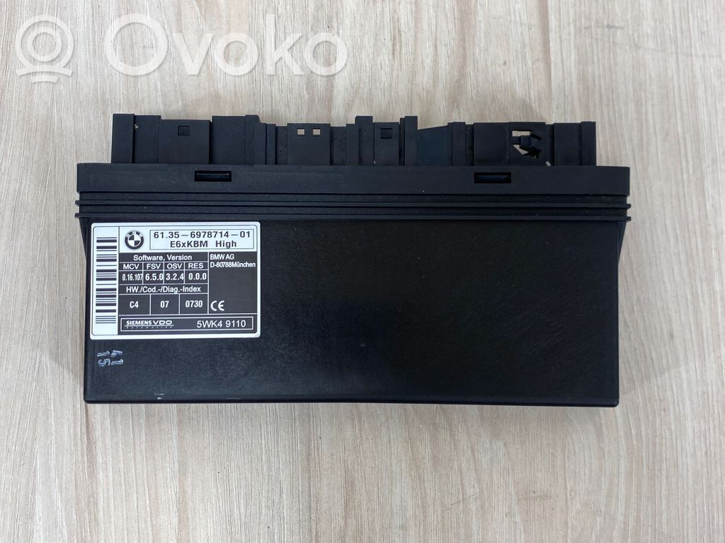 BMW 5 E60 E61 Comfort/convenience module 