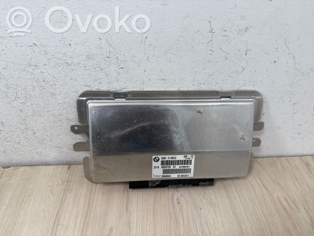 BMW 7 F01 F02 F03 F04 Sterownik / Moduł zawieszenia pneumatycznego 