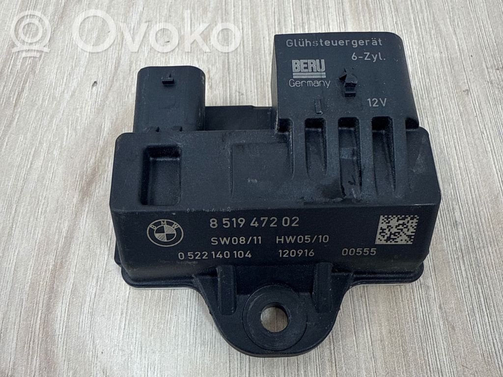 BMW 7 F01 F02 F03 F04 Przekaźnik / Modul układu ogrzewania wstępnego 