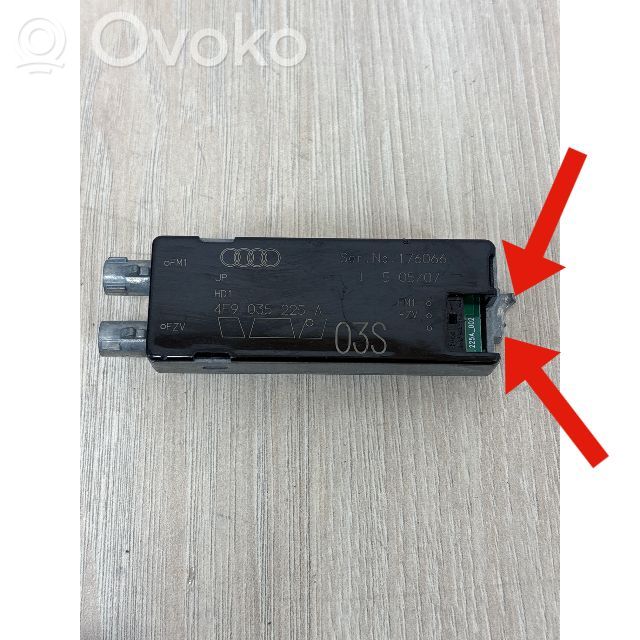 Audi A6 S6 C6 4F Antenos stiprintuvas 