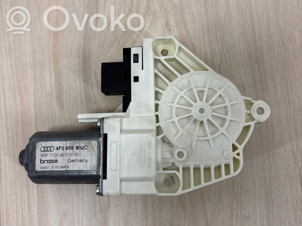 Audi A6 S6 C6 4F Galinis varikliukas langų pakėlėjo 