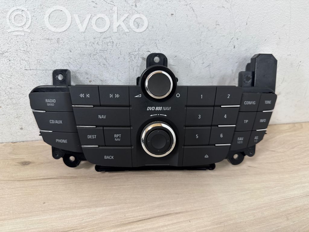 Opel Insignia A Unidad delantera de radio/CD/DVD/GPS 