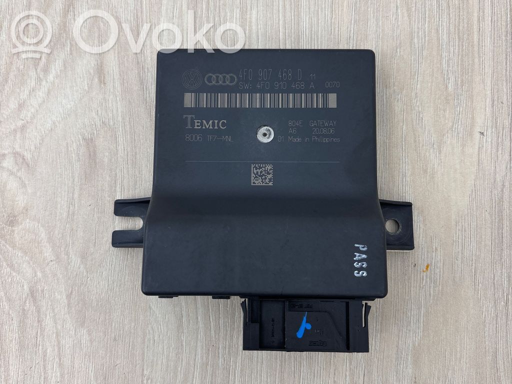Gateway control module   4F0907468D,4F0910468A,8006TF7MNL