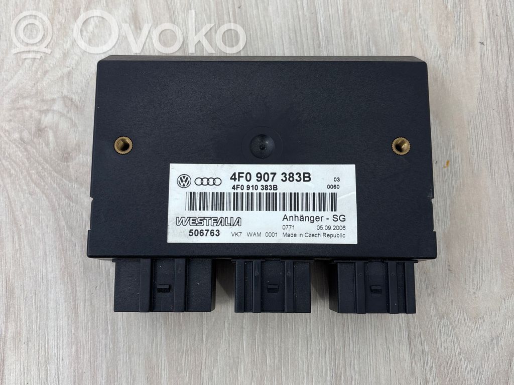 Audi A6 S6 C6 4F Tow bar trailer control unit/module 