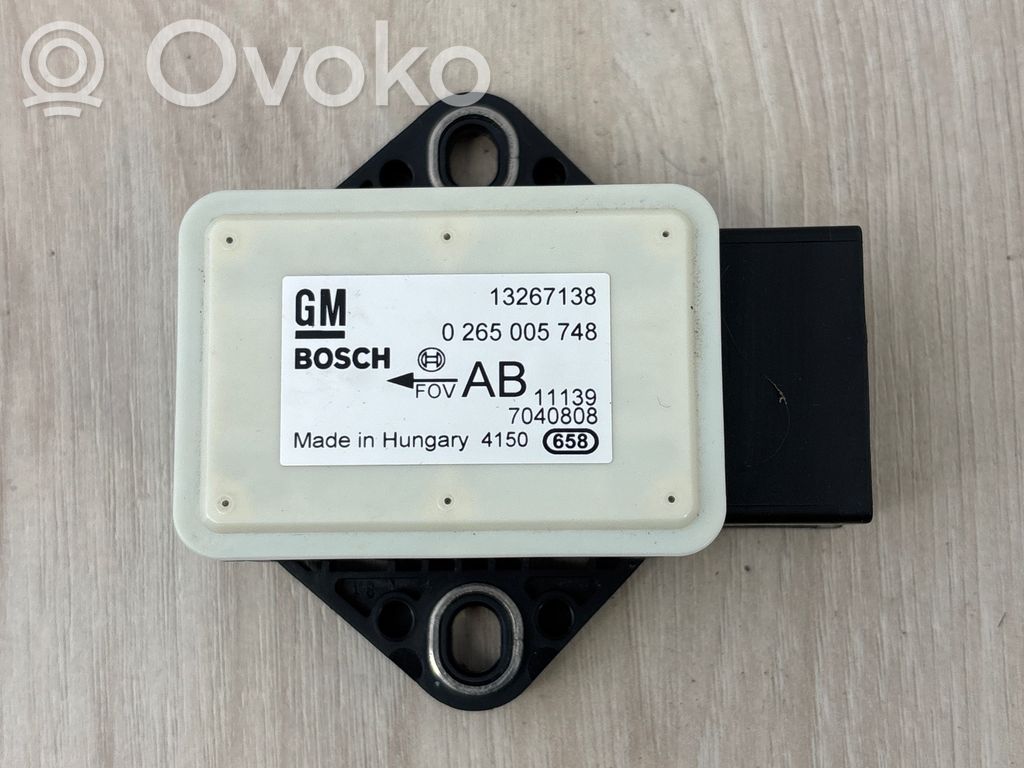 Opel Corsa D ESP acceleration yaw rate sensor 