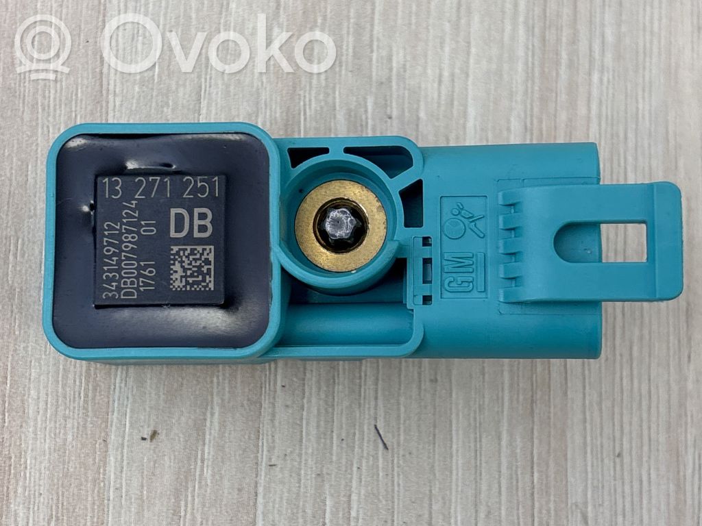 Opel Corsa D Airbag deployment crash/impact sensor 