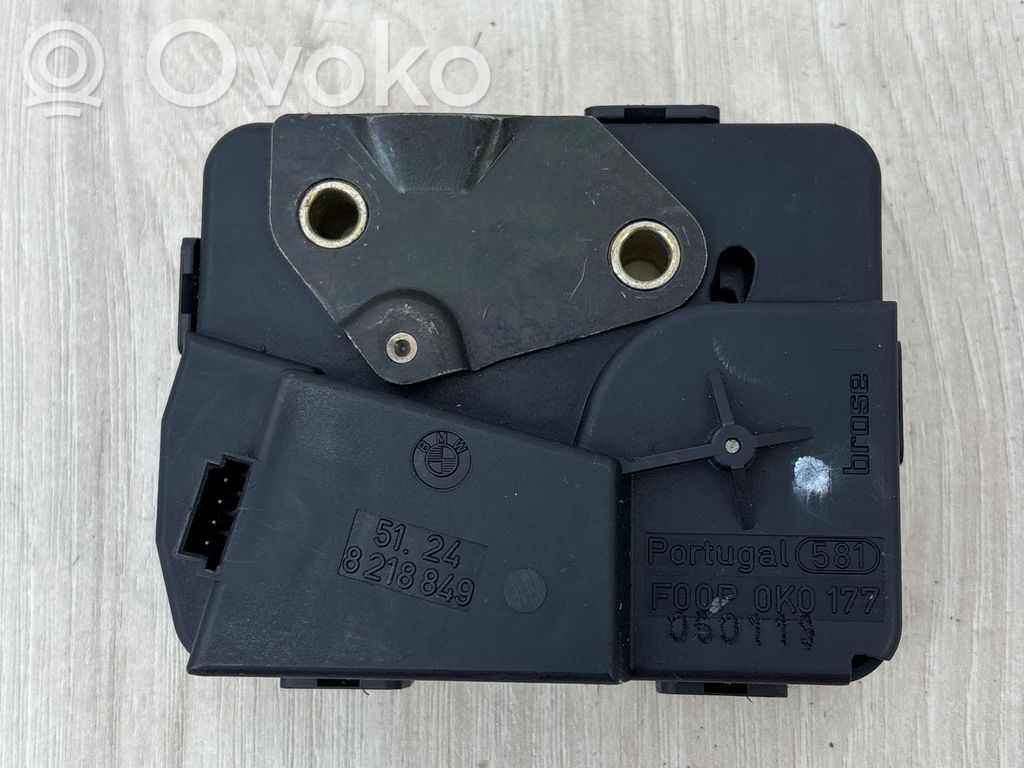 BMW 3 E46 Aizmugurējā pārsega slēdzene 