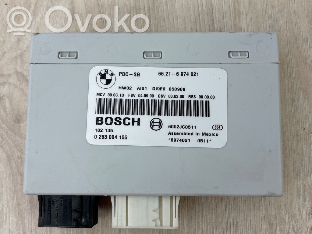 BMW 3 E90 E91 Parkošanas (PDC) vadības bloks 
