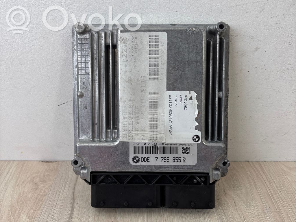 Engine control unit/module   7799855,0281012754,1039S11317
