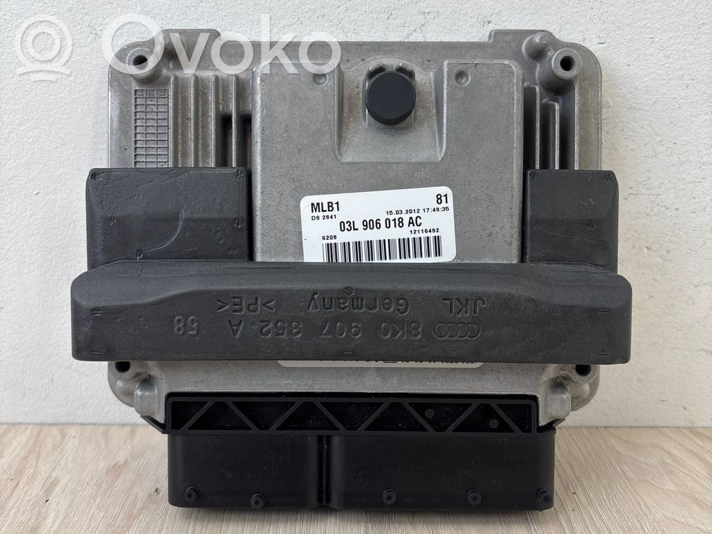 Audi A4 S4 B8 8K Engine control unit/module 