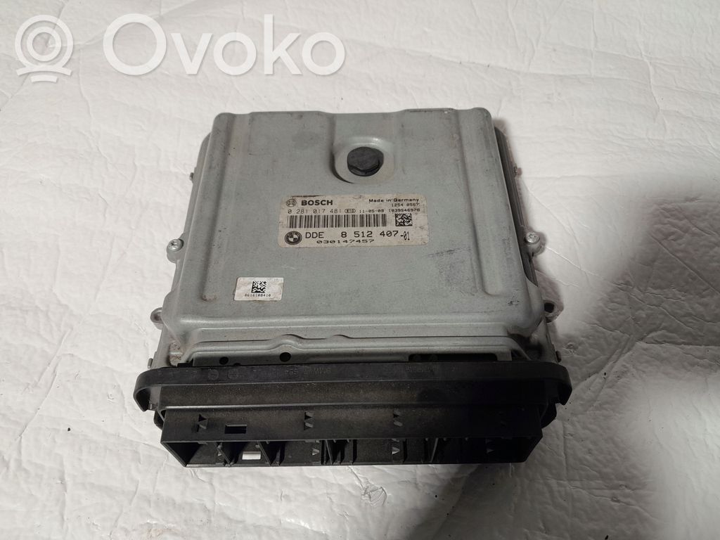 Engine control unit/module   8512407,85124078512407X,8517015