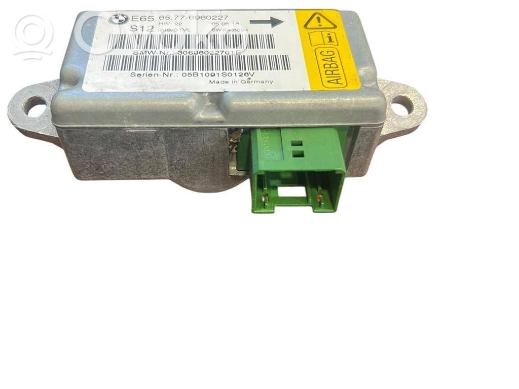 BMW 7 E65 E66 Airbagsensor Crashsensor Drucksensor 