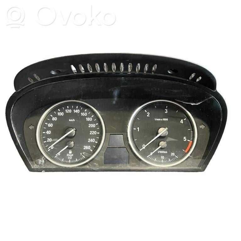 BMW 5 E60 E61 Speedometer (instrument cluster) 