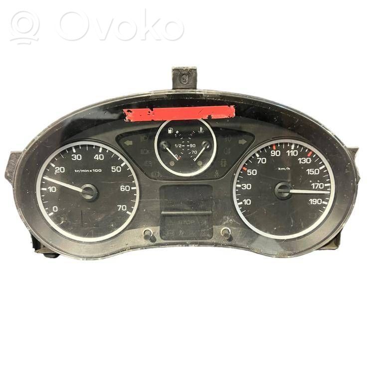 Peugeot Partner Speedometer (instrument cluster) 