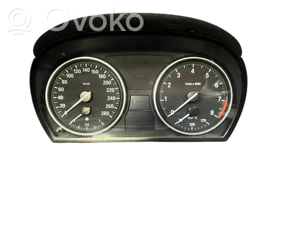 BMW 3 E90 E91 Speedometer (instrument cluster) 