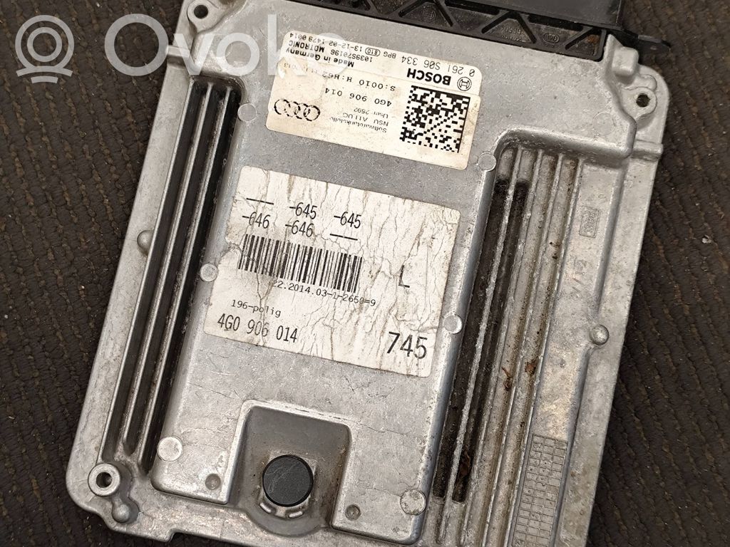 Audi A6 S6 C7 4G Engine control unit/module 