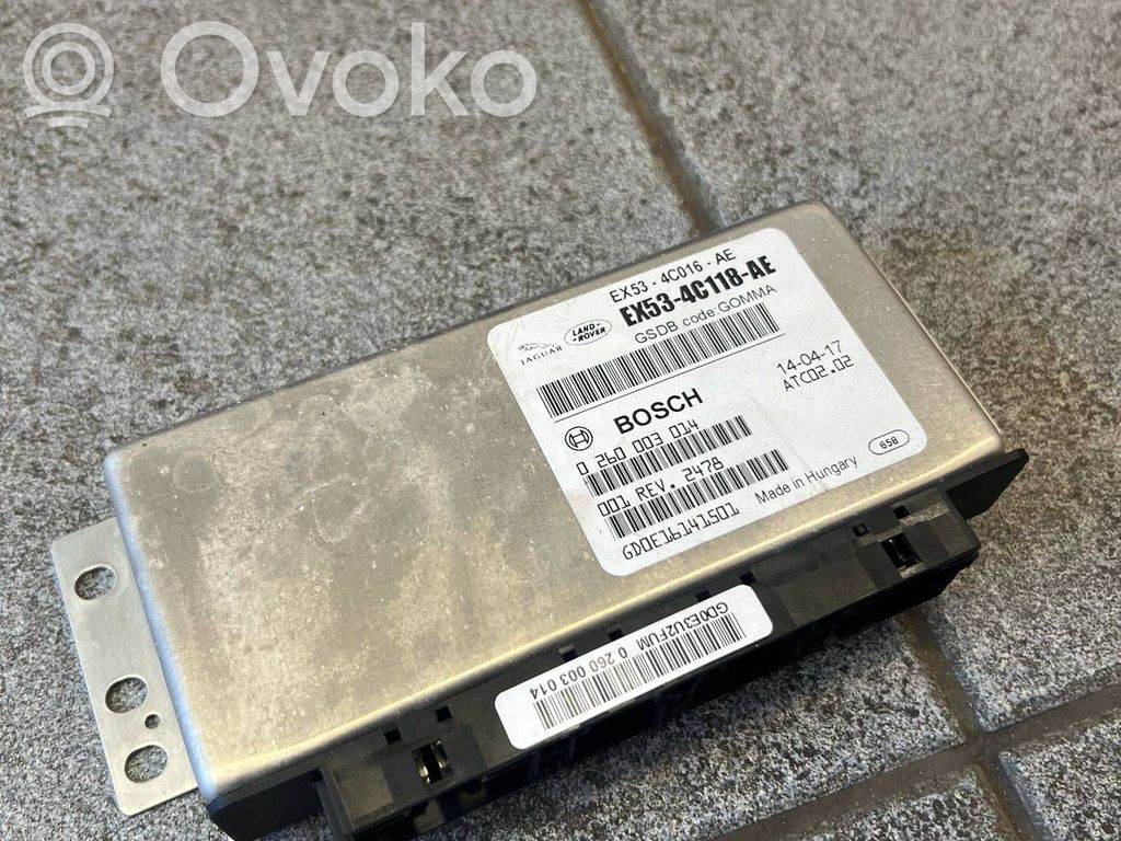 Sterownik / Moduł skrzyni biegów   EX534C118AE,EX534C118,0260003014,001REV2478,GDOE16141501