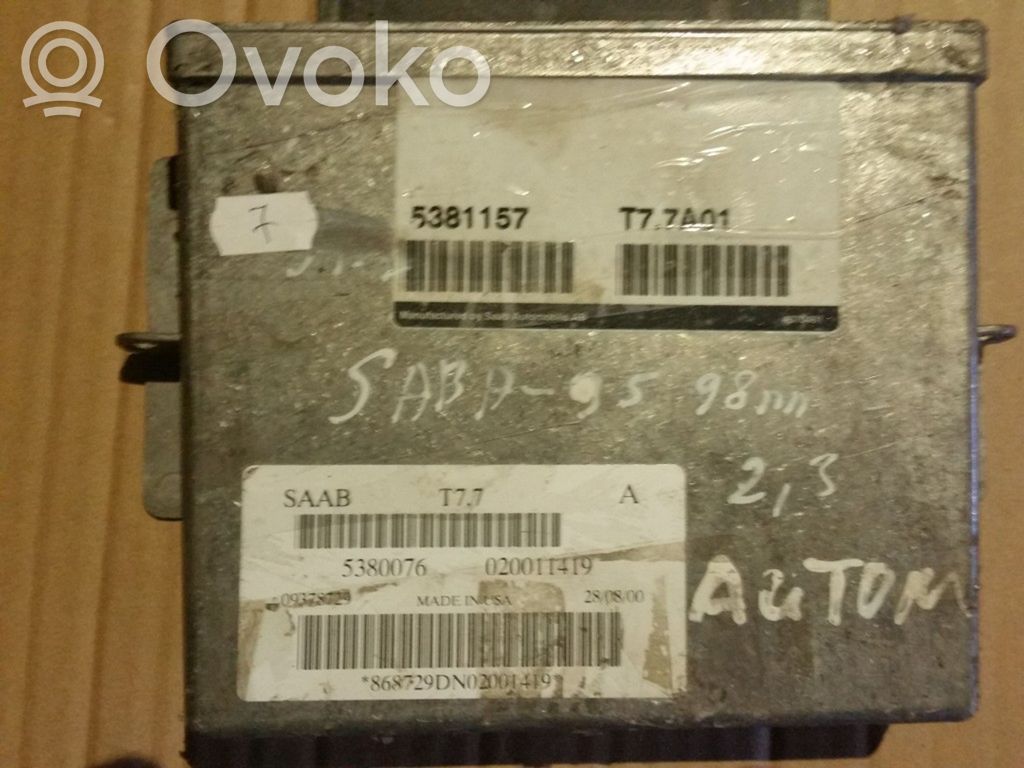 Saab 9-5 Engine control unit/module 