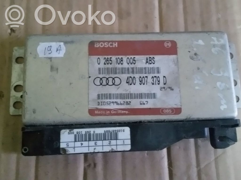 ABS-ohjainlaite/moduuli   4D0907379D,0265108005