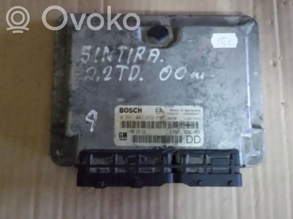 Opel Sintra Engine control unit/module 