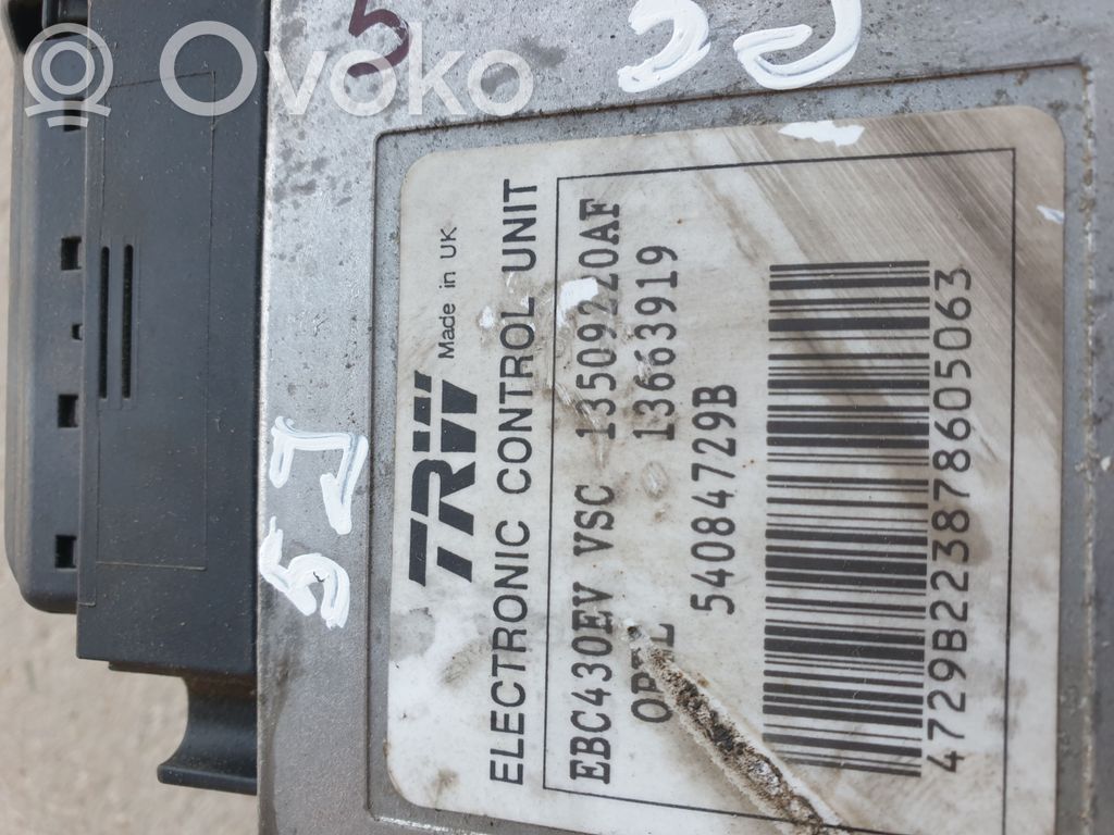 ABS-pumppu   13509220AF,13157075,13663919
