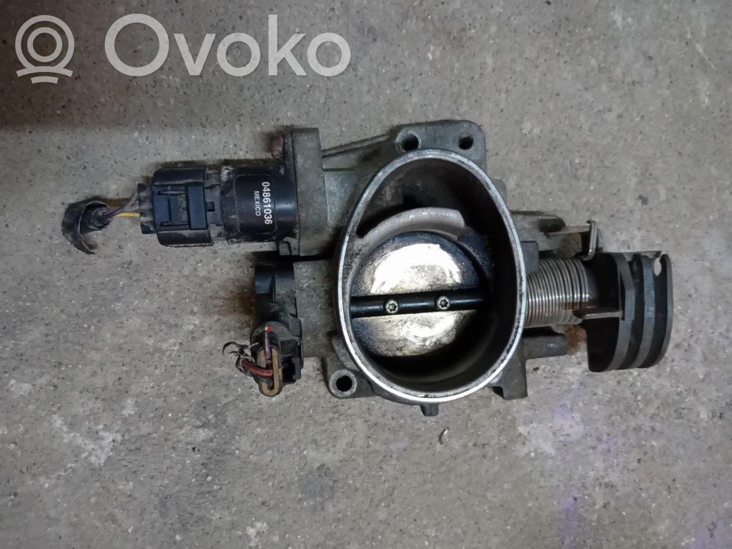 Throttle valve   04861036,04591169AB