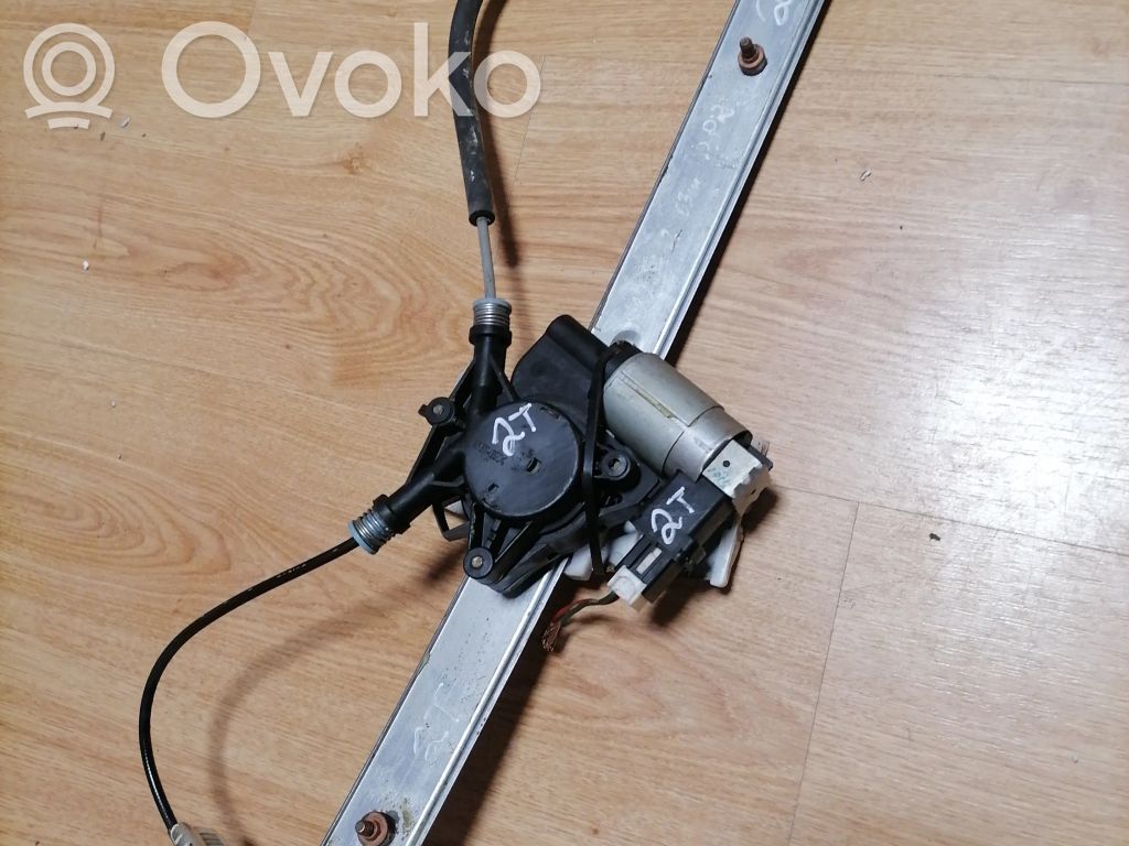 Front door window regulator with motor