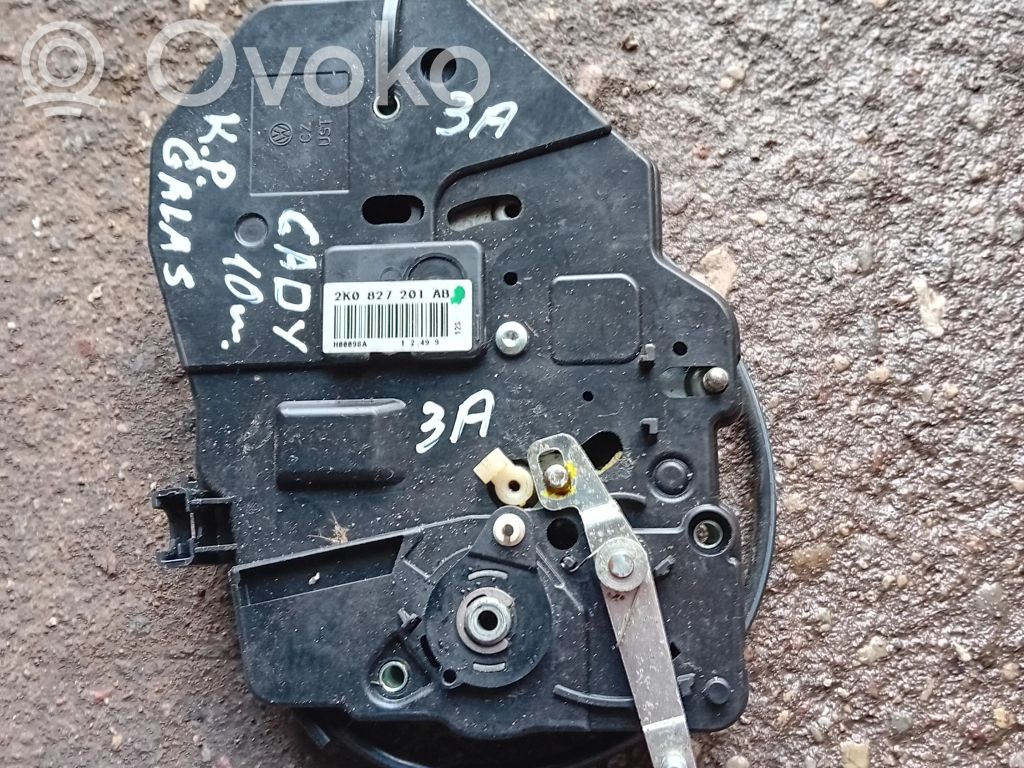 Volkswagen Caddy Rear door lock 