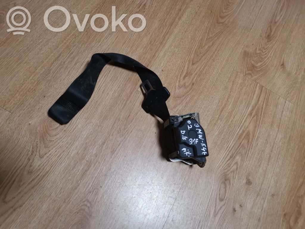 BMW 3 E46 Saugos diržas galinis 