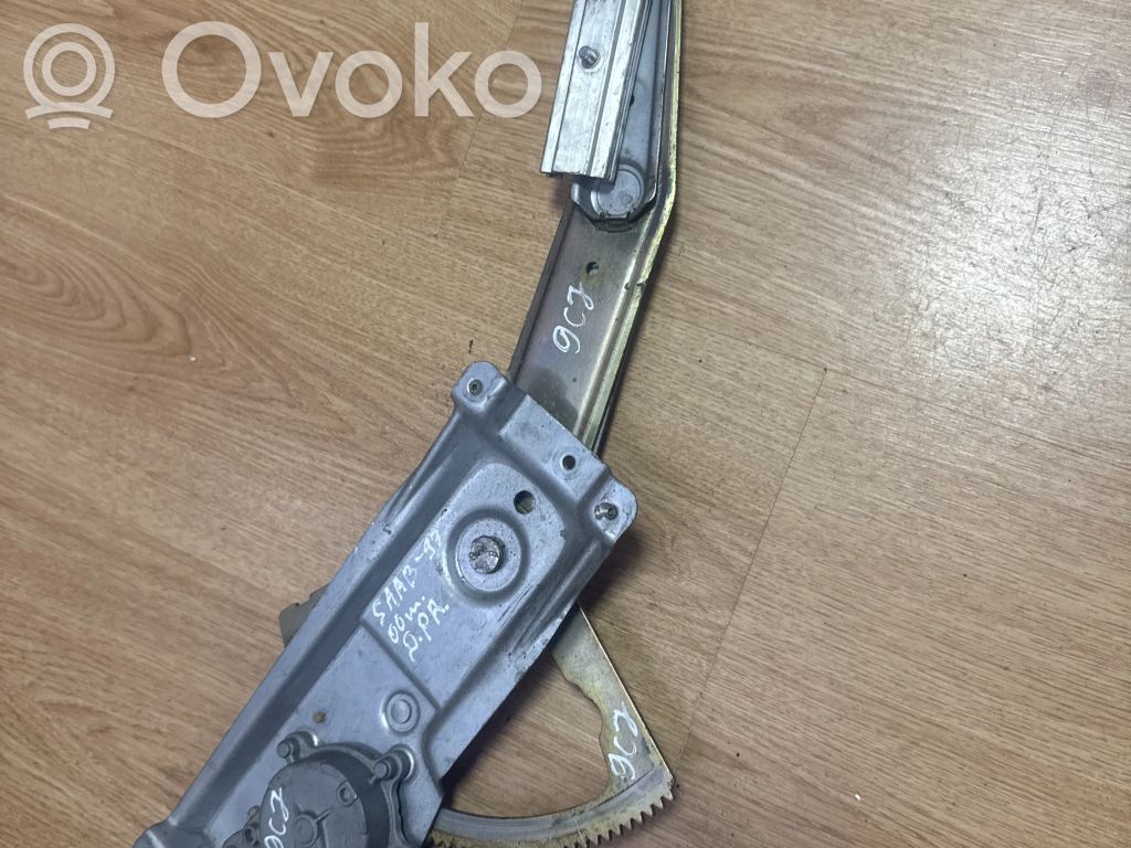 Saab 9-3 Ver1 Front door window regulator with motor 