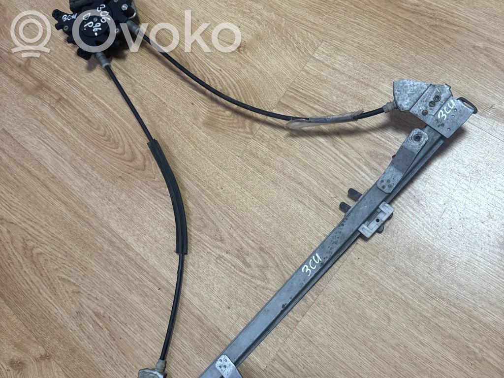 Peugeot 306 Front door window regulator with motor 