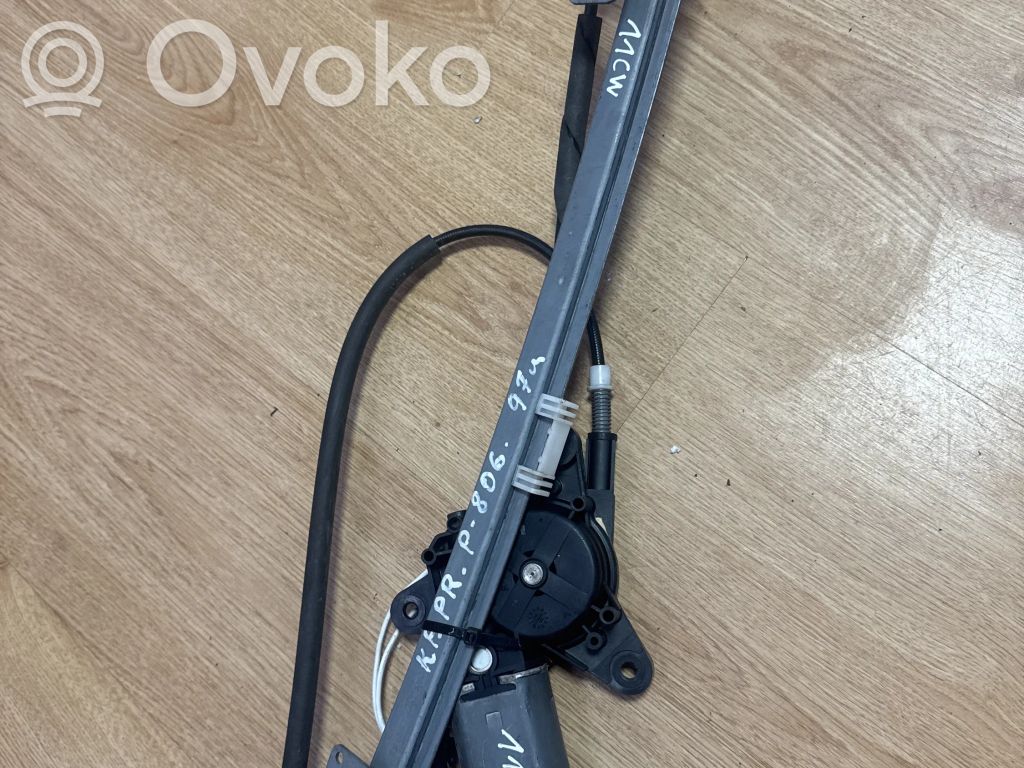 Peugeot 806 Front door window regulator with motor 