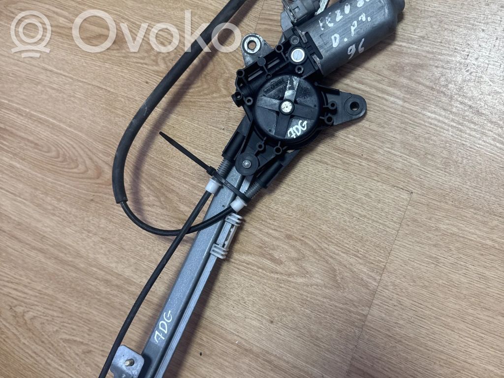 Peugeot 806 Front door window regulator with motor 