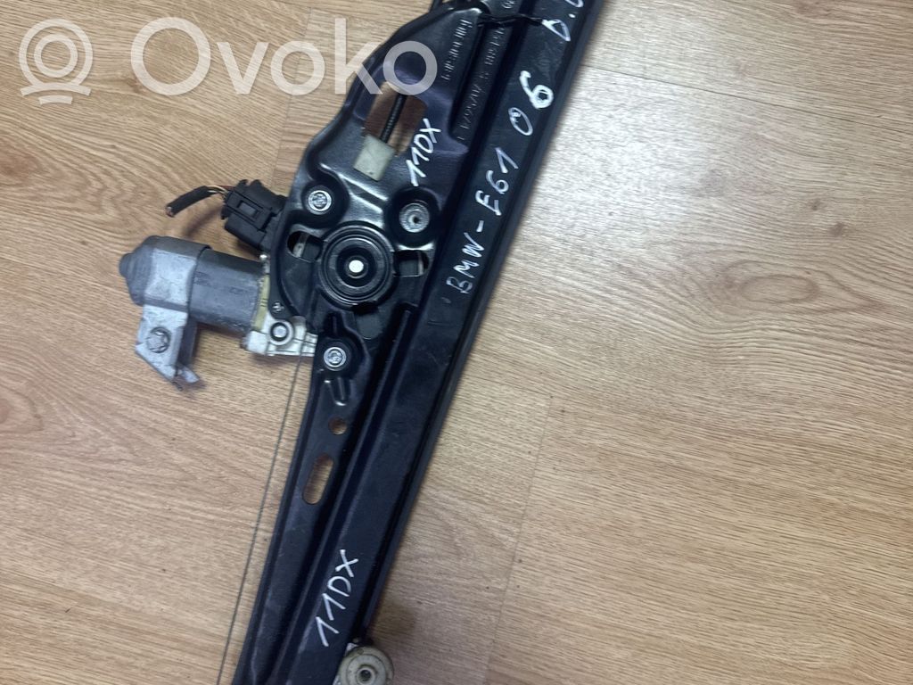 BMW 5 E60 E61 El. Lango pakėlimo mechanizmo komplektas 