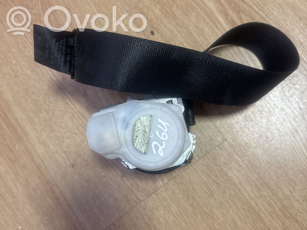 Opel Vectra C Cinturón trasero 