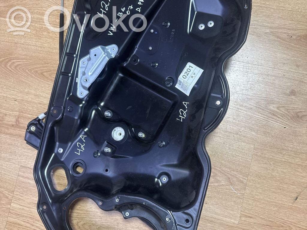 Mechanizm podnoszenia szyby przedniej bez silnika   3C1837756,3C1837756G,981220108