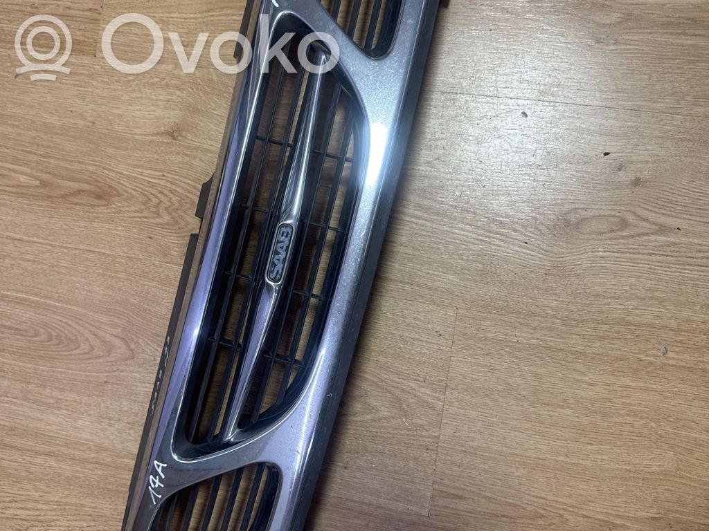 Saab 9-3 Ver1 Front bumper upper radiator grill 