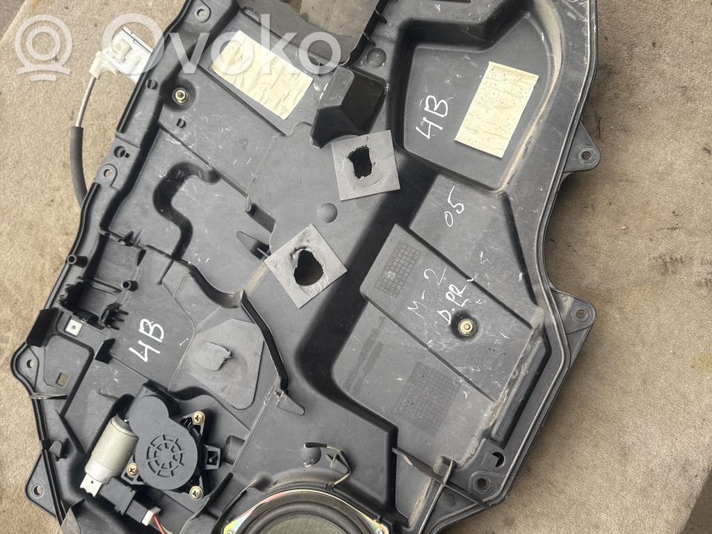 Mazda 2 Front door window regulator with motor 